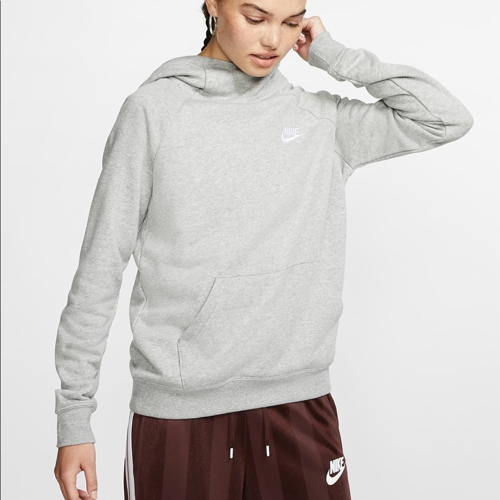 Nike Funnel-Neck Fleece Pullover Hoodie